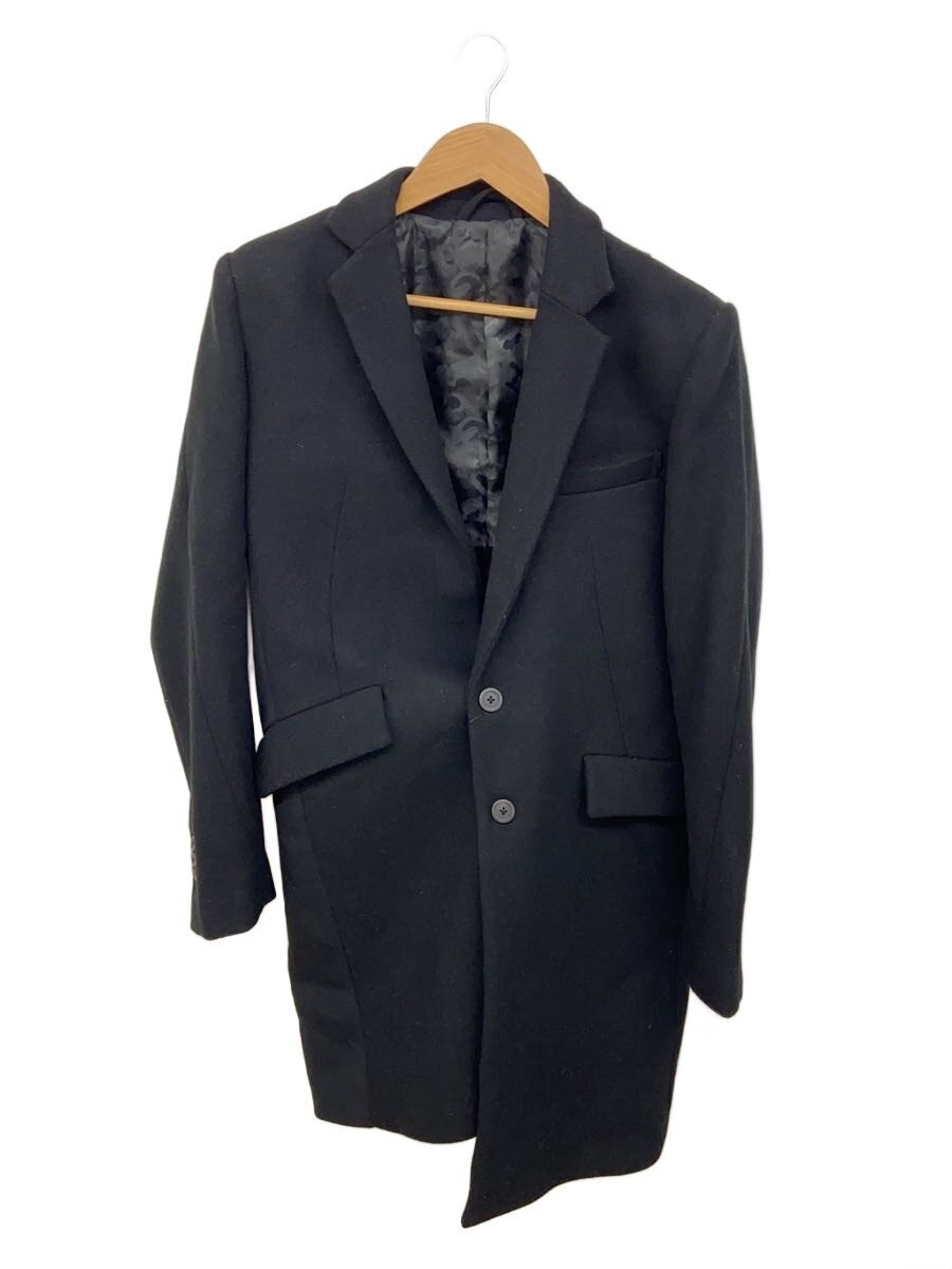 Akm Chester Coat/M/Wool/Blk 3450