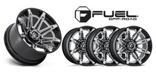 22x12 Fuel Forged Wheels Deep Concave 6x139 Fit Chevy Gmc Chrome W Black Lip 22