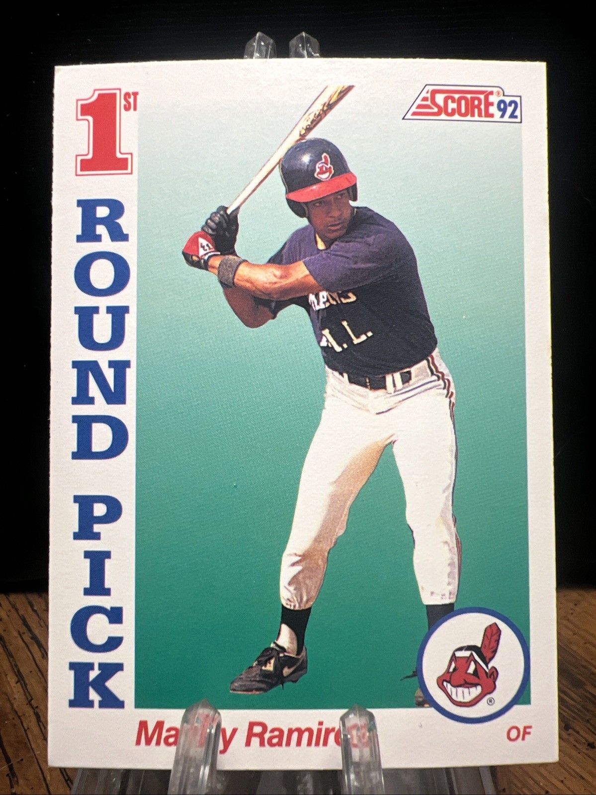 1992 Score Manny Ramirez #800 Rookie Card
