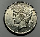 1928 S PEACE DOLLAR AU