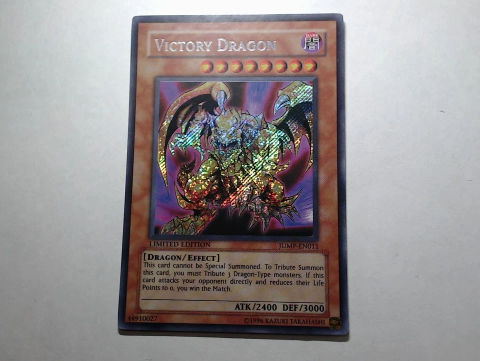Yugioh SIEGESDRACHE , jump-en011 Secret Rare englisch NM Limitierte Auflage - Bild 3 von 4