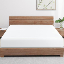 Bamboo Viscose Cooling Fitted Sheet Queen Size Only, 400 Thread Count, 16" Deep