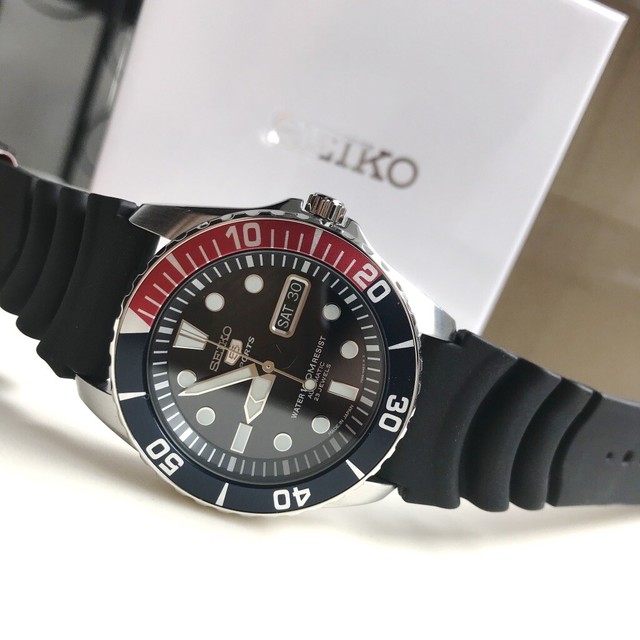 Seiko 5 Men's Black Watch - SNZF15J2 for sale online | eBay