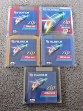 Fujifilm Zip Lot of 5 100mb Disk IBM Formatted new sealed