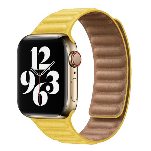 Correa de cuero magnética para Apple Watch 10 9 8 7 6 SE 42/45/46/49mm Ultra 2 - Imagen 11 de 41