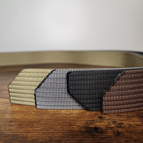 Nylon Tactical Belt Strap 44.5"-45.25" Long 1.5" Wide 2.4oz. Strap Only - Picture 5 of 9