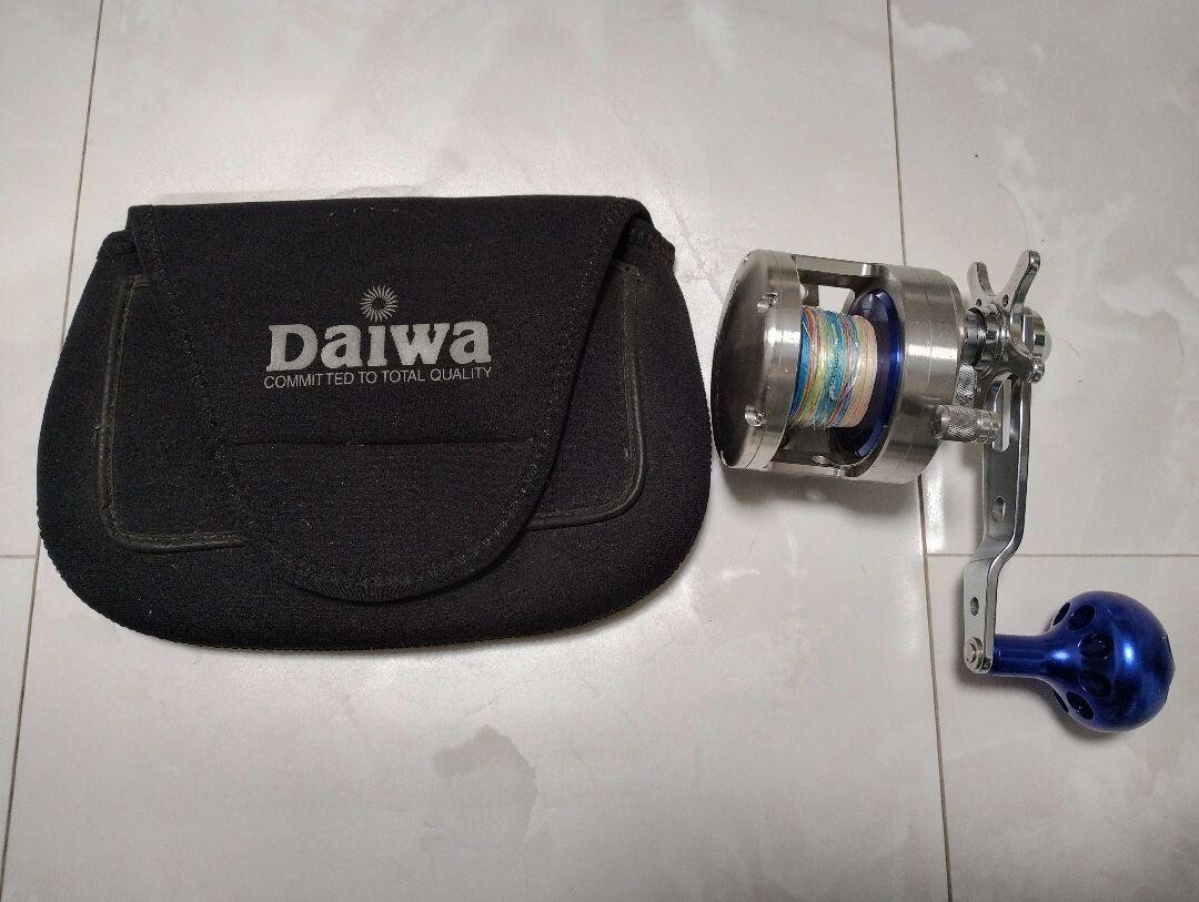 DAIWA Saltiga Z30 Studio Ocean Mark with Custom Handle Baitcast