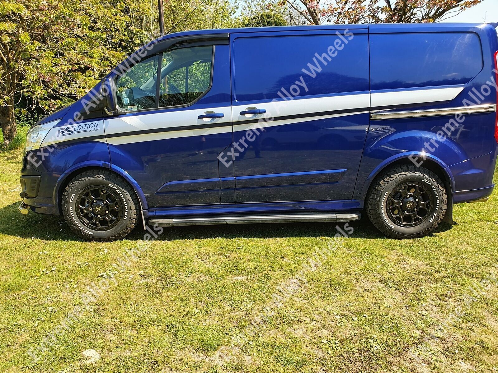 16" Black AT2 Alloy Wheels Mercedes Vito Viano + BF Goodrich All
