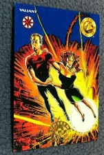 1993 VALIANT UNSEEN ART foil chase card U4