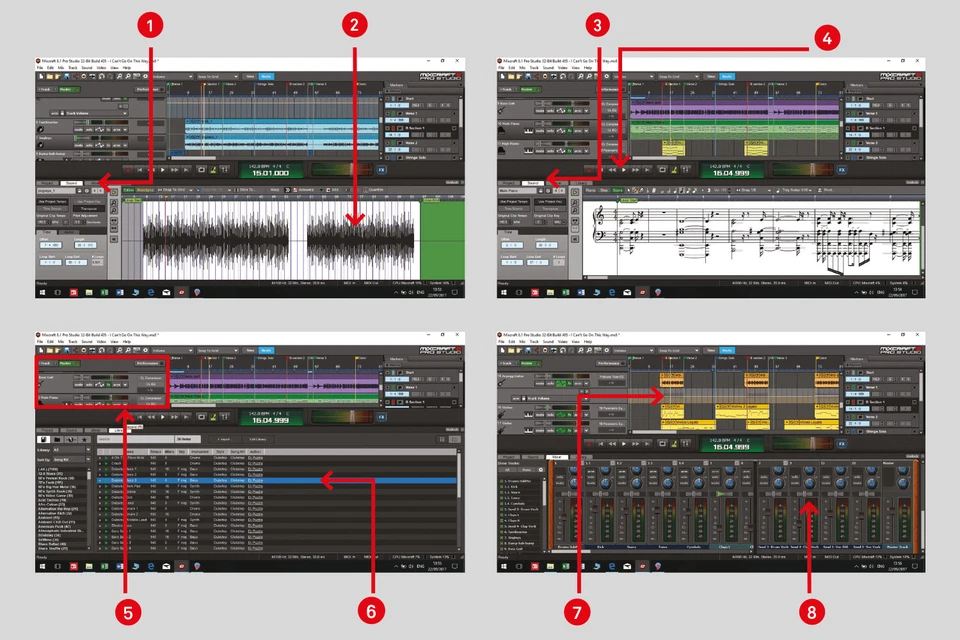 Acoustica Mixcraft 8 Pro Studio DAW - Bild 2 von 2