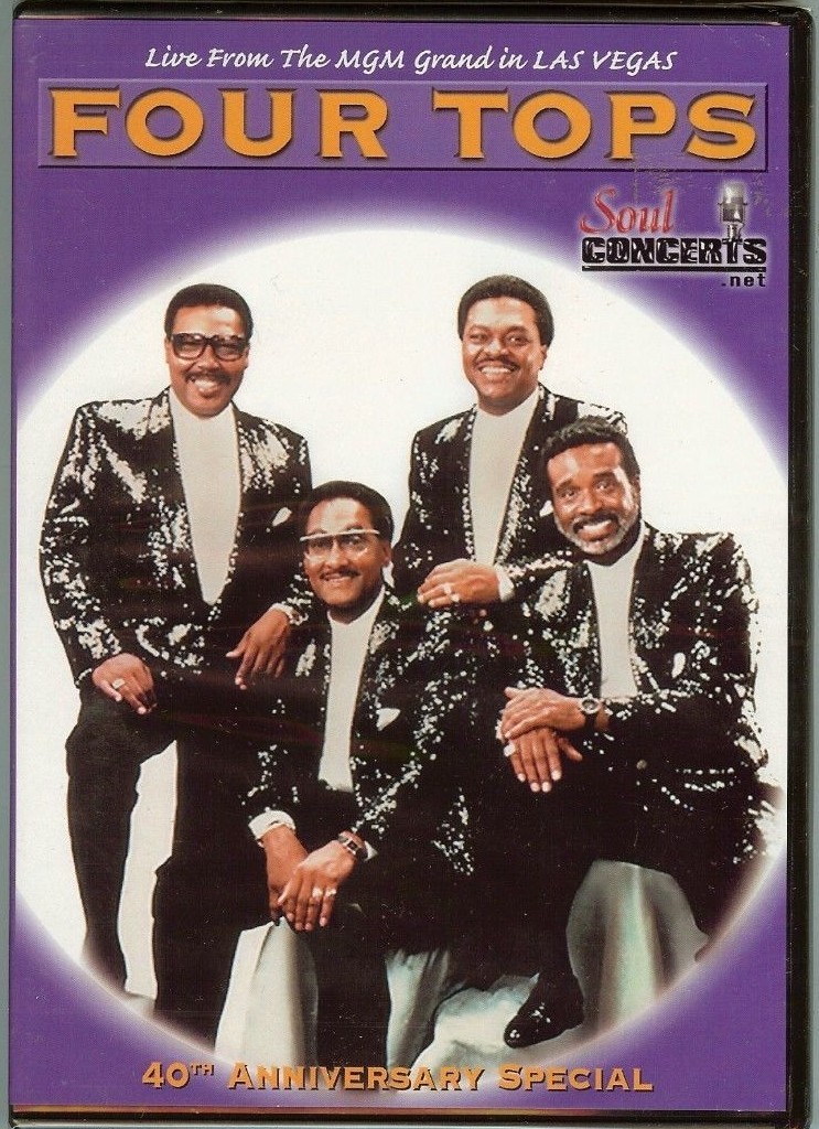 The Four Tops: 40th Anniversary Special (DVD, 2001) for sale