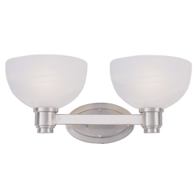 Z-Lite 314-2V-BN Chelsey 2 Light 19 inch Brushed Nickel Vanity Light Wall Light