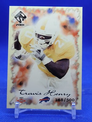 2001 Pacific Private Stock /500 Travis Henry #110