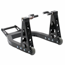 Open Box BikeTek Aluminum Front Box Stand Black