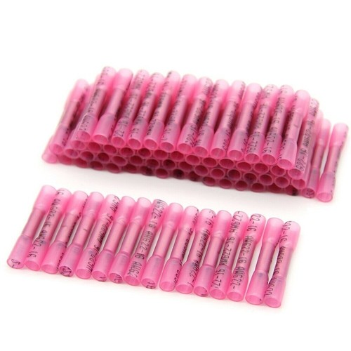 Waterproof 22-14 AWG Heat Shrink Butt Wire Splice Connectors Crimp Terminals Kit - Picture 4 of 14