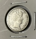 (G)**1902 Silver Xf Barber Dime Full Liberty **