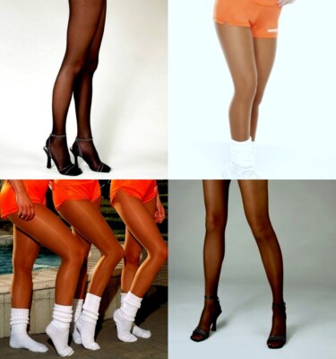 Tamara Pantyhose Hooters Uniform X Tall 2XL 3XL  14% Spandex Sexy Legs Lingerie