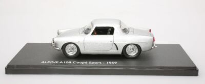 Alpine A 108 coupé sport 1959 (Silver 877C) Club 2008 1/43