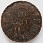 Greece , Greek , Griechenland Otto  10 Lepta 1843 .