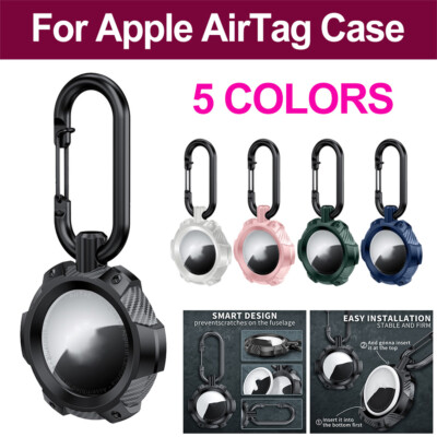 Armor Silikon Stoßfest Schutzhülle Halter Cover für Apple AirTag Air Tag
