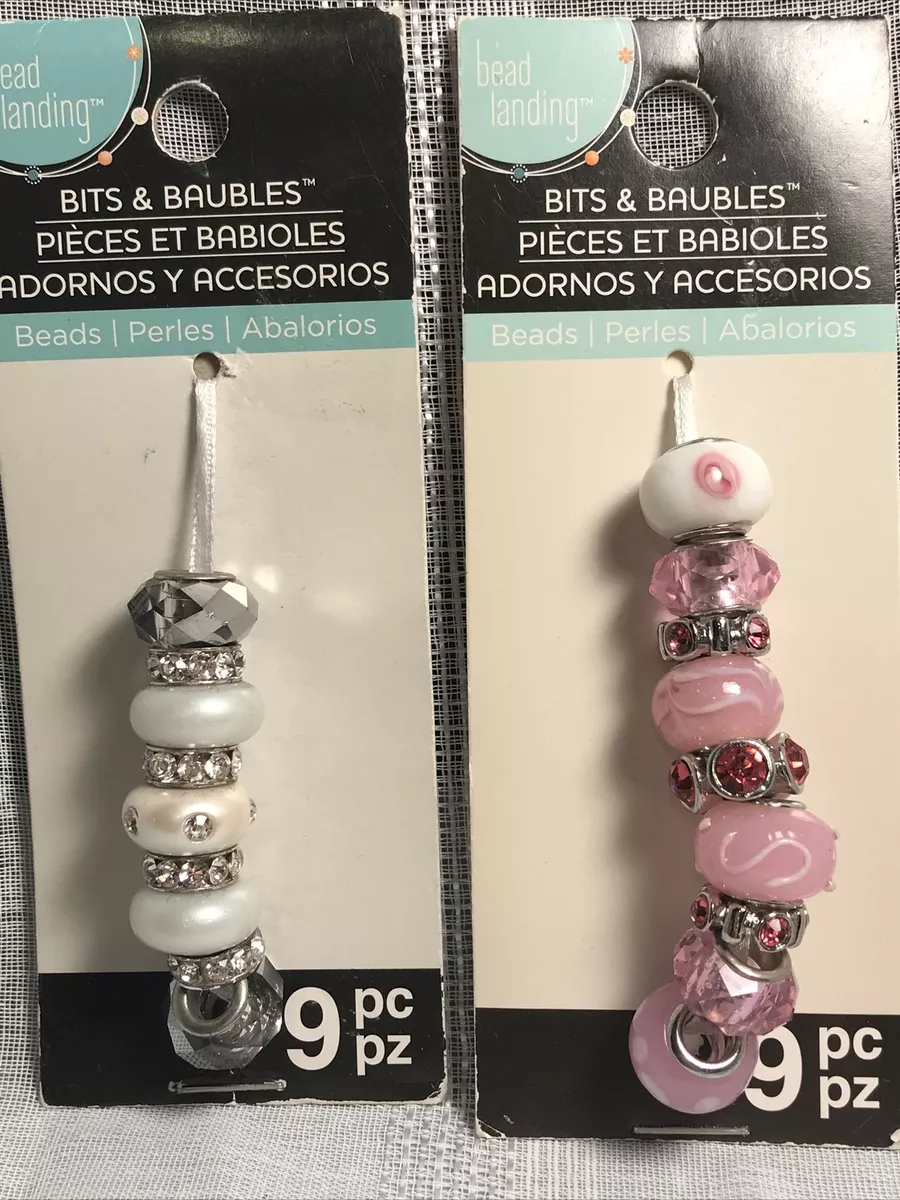 Bead Landing Bits & Baubles Lot Of 2 Packs NEW craft Beads Jewelry DIY NIP