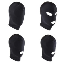 Full Cover Elastic Breathable Open Eye Mouth Hood Mask Cosplay Halloween Costume