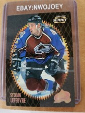 SYLVAIN LEFEBVRE 1996-97 PINNACLE SUMMIT #149 'ARTIST'S PROOF' VERY RARE AVS