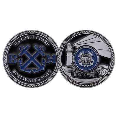 US Coast Guard USCG Boatswain's Mate Challenge Coin