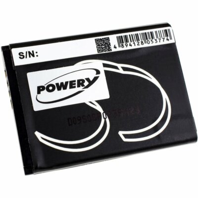 Akku für Handy Alcatel One Touch 356 3,7V 700mAh/2,6Wh Li-Ion Schwarz