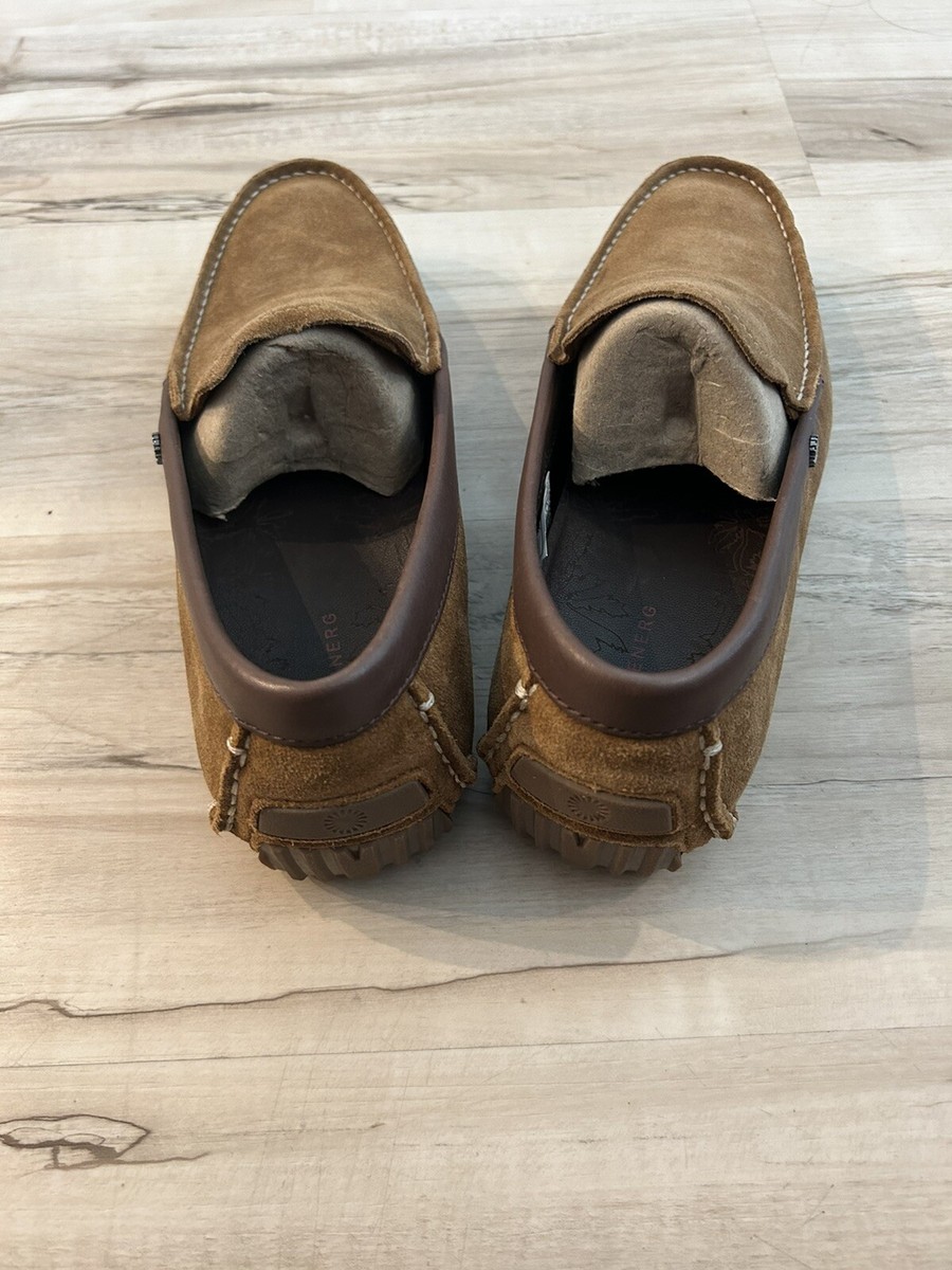 UGG Australia Bel-Air Venetian Moccasins Suede Loafers Shoes Men’s Sz: 8.5 Ugg Bel-Air Venetian Perf Driver Camel Energ | Mercari main image 4