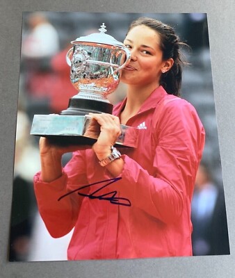 ANA IVANOVIC French-Open-Siegerin 2008 Tennis In-person  Foto 20x25 Autogramm