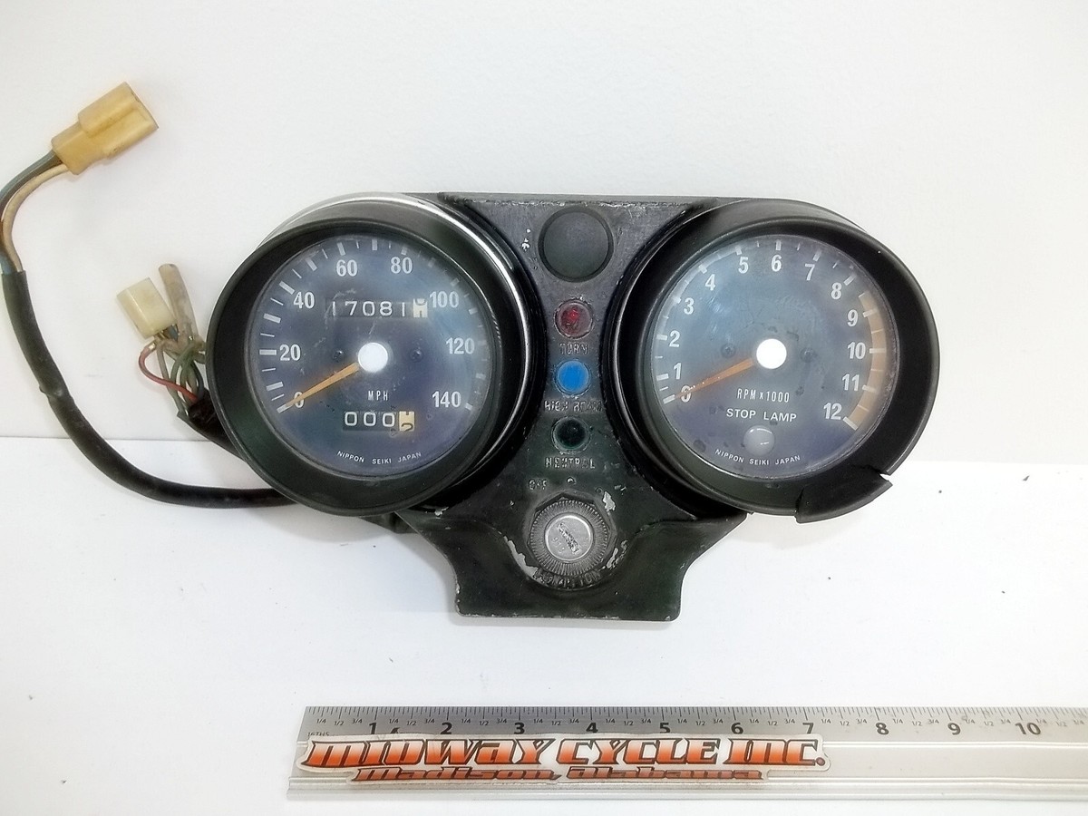 KAWASAKI H1 メーター カワサキ KAWASAKI 69 - 76 H1 MACH III SPEEDOMETER TACHOMETER CLUSTER 25005