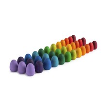 Grapat Mandala Rainbow Eggs - Holzspielzeug - freies Spielen und Lernen