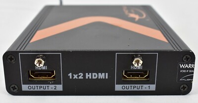 Atlona AT-HD-V12 1x2 HDMI Distribution Amplifier - FAST SHIPPING!!!