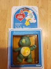 Vintage Care Bears Wish Bear Poseable 3 Figure 1984 Kenner Sealed
