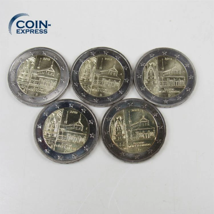 2 EURO DEUTSCHLAND 2013 Kloster Maulbronn Baden-Württemberg Auswa  