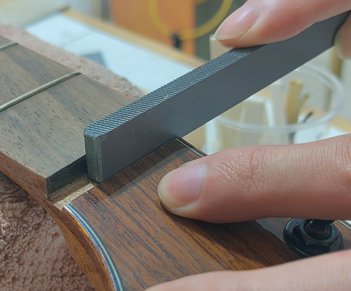 Nut Seating Files 1/8" 3/16" 1/4" Nut Slot Level Tools for Stringed