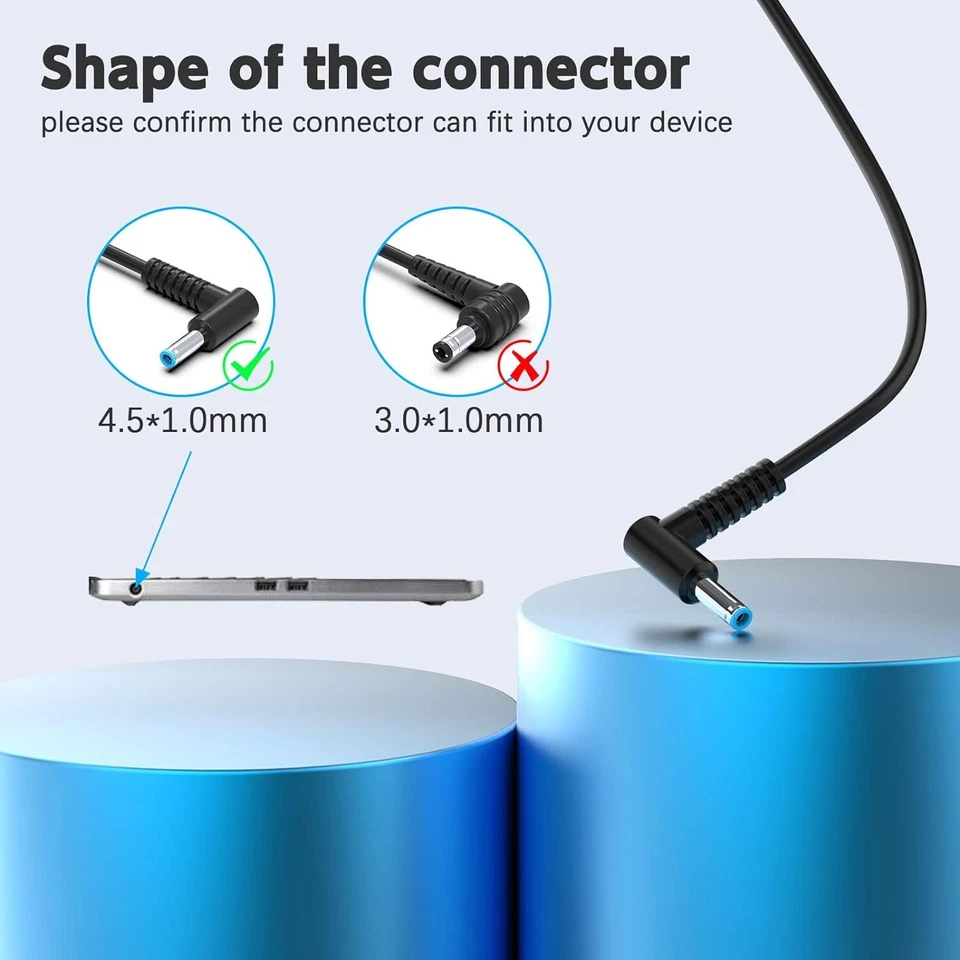 Alimentatore 19,5 V 7,7 A 150 W per HP Omen ZBook 15 17 G3 G4 G5 G6G7 TPN-CA11 TPN-DA09 - Immagine 4 di 4