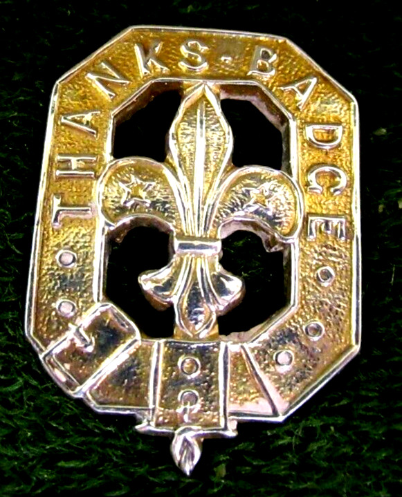 Solid Silver - SCOUT BUTTONHOLE BADGE - Hallmarke… - image 2