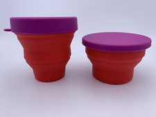 Baby Cup & Bowl -pop up and go  Pack Of 2 - Purple