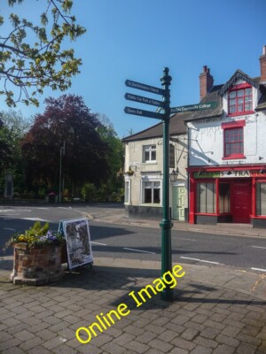 Photo 12x8 Information Sign, Quorn, Leicestershire Quorn or Quorndon Infor c2013