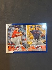 Tim Herrin, Michael Kelly [Royal Blue][RC] #US45 2023 Topps Update Rookie Combos