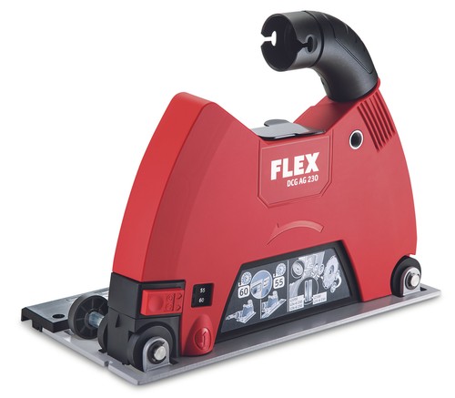 Meuleuse D'angle FLEX DCG L 26-6 230 Set Avec Aspiration - 2600W, Disque 230mm - Système Séparation Poussière