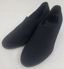 Ecco Danish Design Womens Pumps Heels Shoes Size 39 Black Fabric