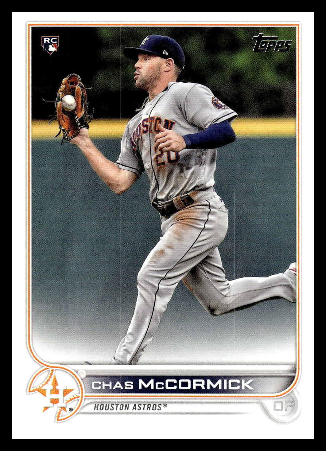 2022 Topps #135 Chas McCormick Houston Astros RC Baseball NM