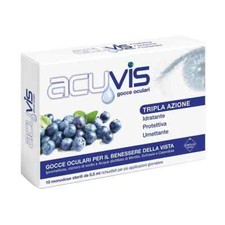 Acuvis Gocce Oculari Tripla Azione 10 Flaconcini Monodose