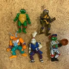 Lot of FIVE (5) Vintage 80s 90s Teenage Mutant Ninja Turtles Action Figures Lot