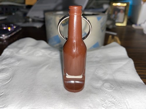 Vintage Miniature Bud Light Bottle Opener Keychain - Picture 2 of 3