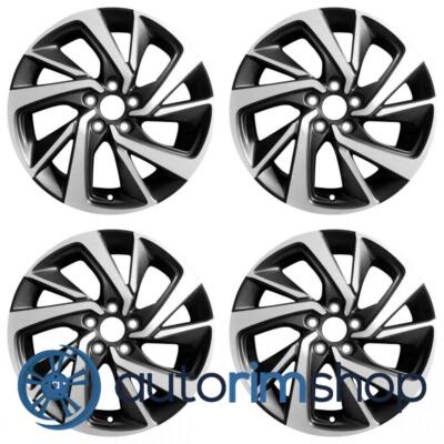Honda HR-V 2019 2020 2021 2022 Machined with Black 18'' OEM Wheels Rims Set