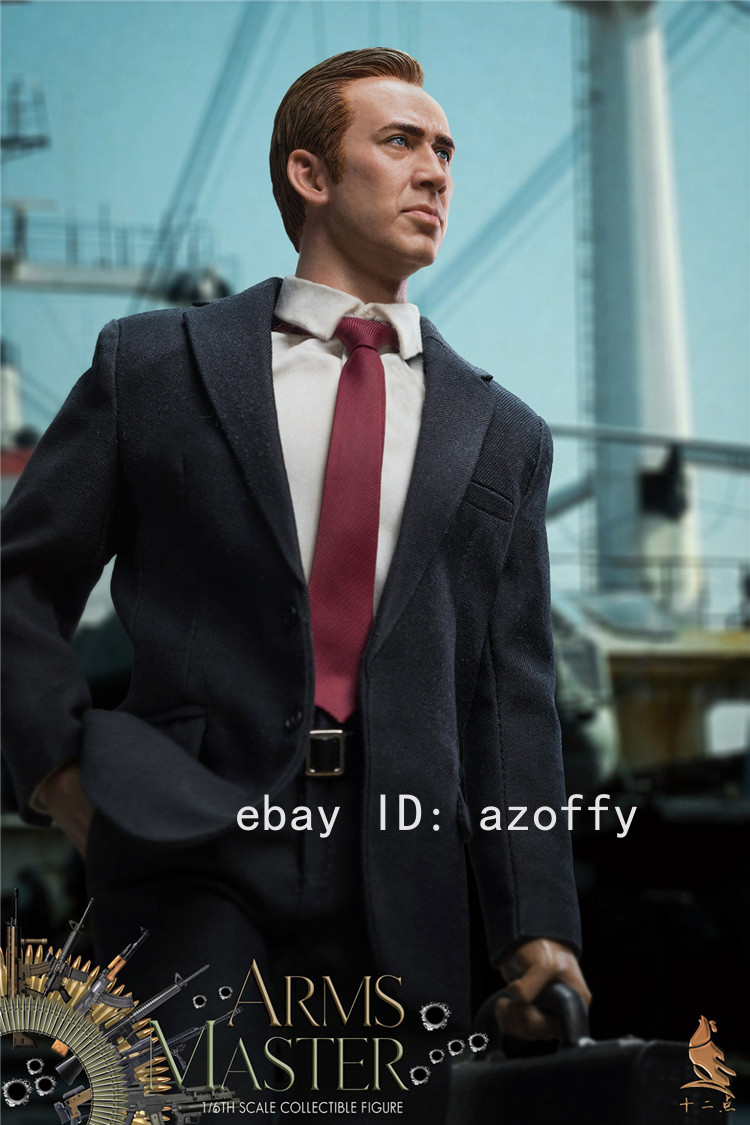Twelve o'clock 死の商人 Arms Master フィギュア Twelve o'clock 1/6 Scale T-001 Arms Master Nicolas Cage Action